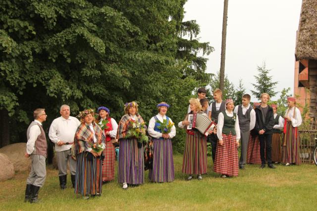 2018.gada, jūnijs. Līgo muzejā, A.Upīša izrāde "Dzimumdienas rītā".